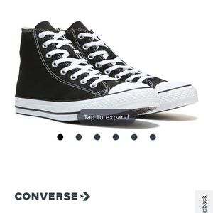 Black High Top Converse